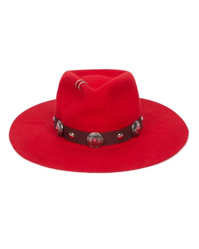 καπέλο boho Κόκκινο